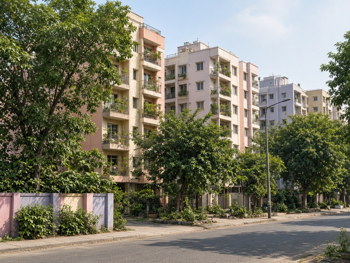City apartments context for urban PMAY beneficiary lists